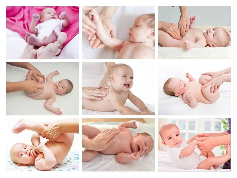 Массаж для малышей: техника проведения популярных видов процедур