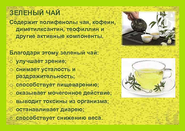 Зеленый чай: польза и вред зеленого чая. кому противопоказан?