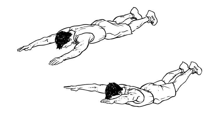 Упражнение лодочка для спины: правильная техника выполнения (5 вариантов позы)