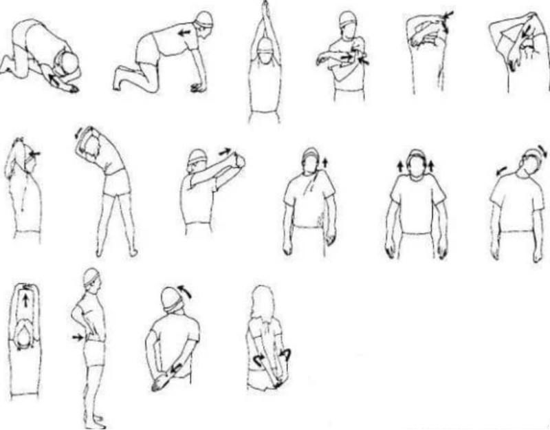 Растяжка рук и плеч, упражнения для растяжки плечевого пояса - sportobzor.ru