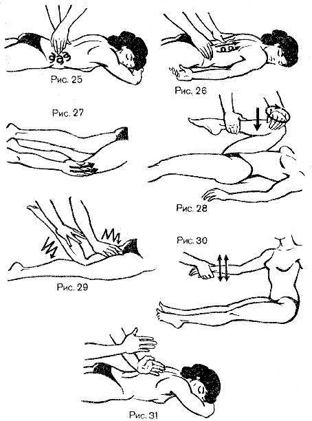 Как делать массаж при болях в спине и пояснице