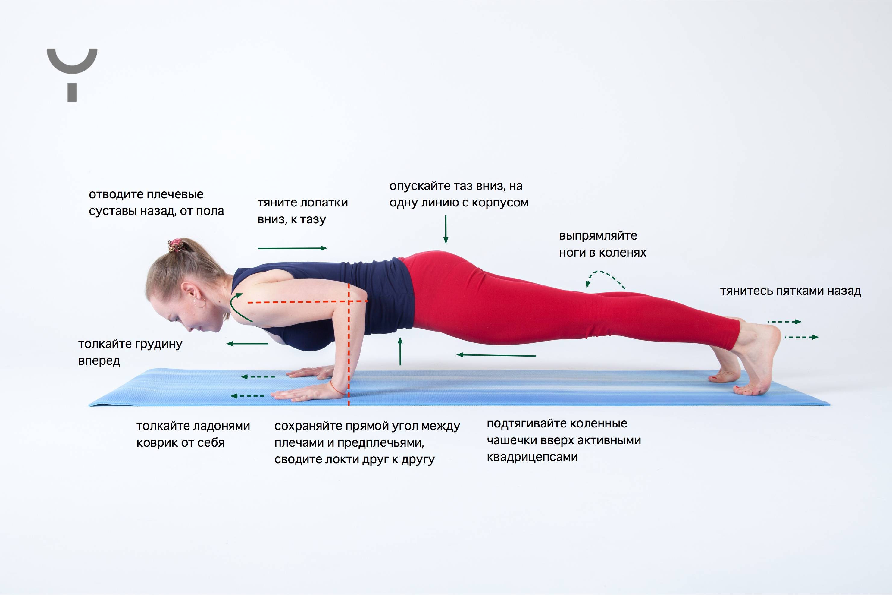 Планка йога – верное средство для получения идеальной фигуры