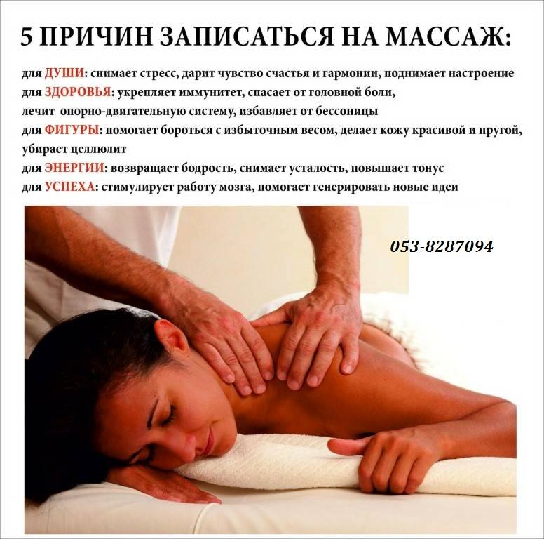 Тексты для рекламы массажа: примеры как составить короткое и красивое объявление