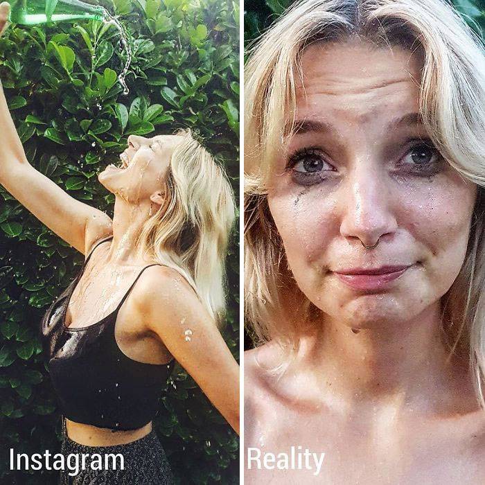Инстаграм vs реальность: 10 фото о том, почему так важно любить себя без фильтров
