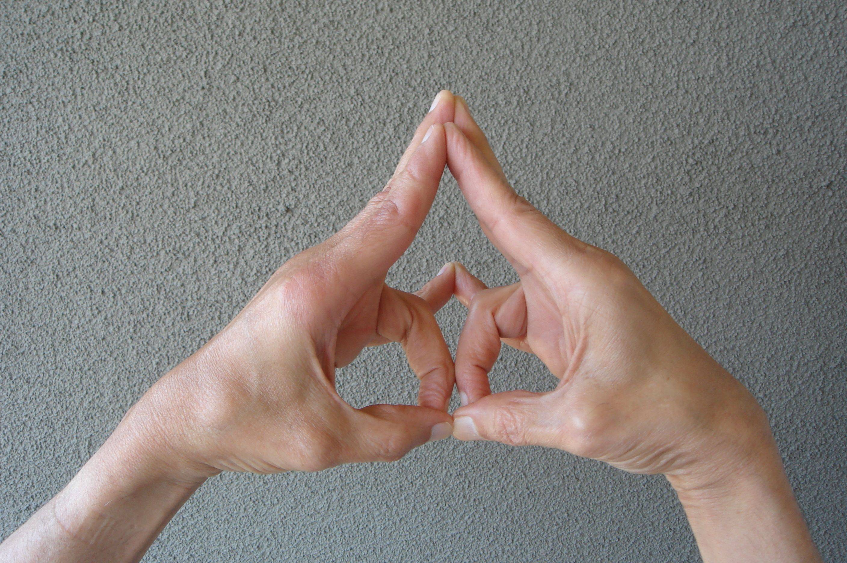 Мудры - йога для пальцев во время медитации