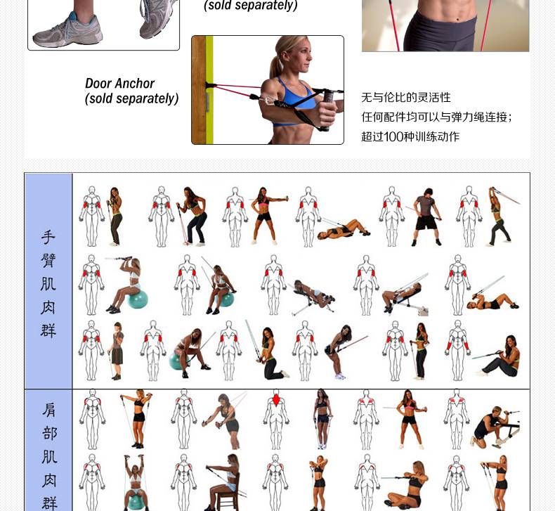 Пружинный эспандер: комплекс упражнений для всего тела