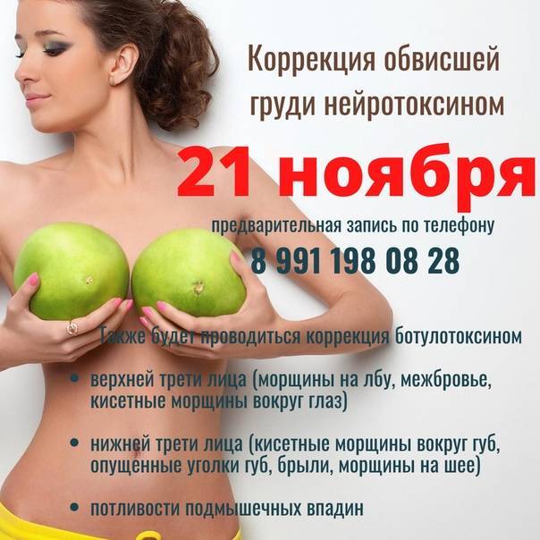 Как подтянуть обвисшую грудь: советы, стадии мастопексии