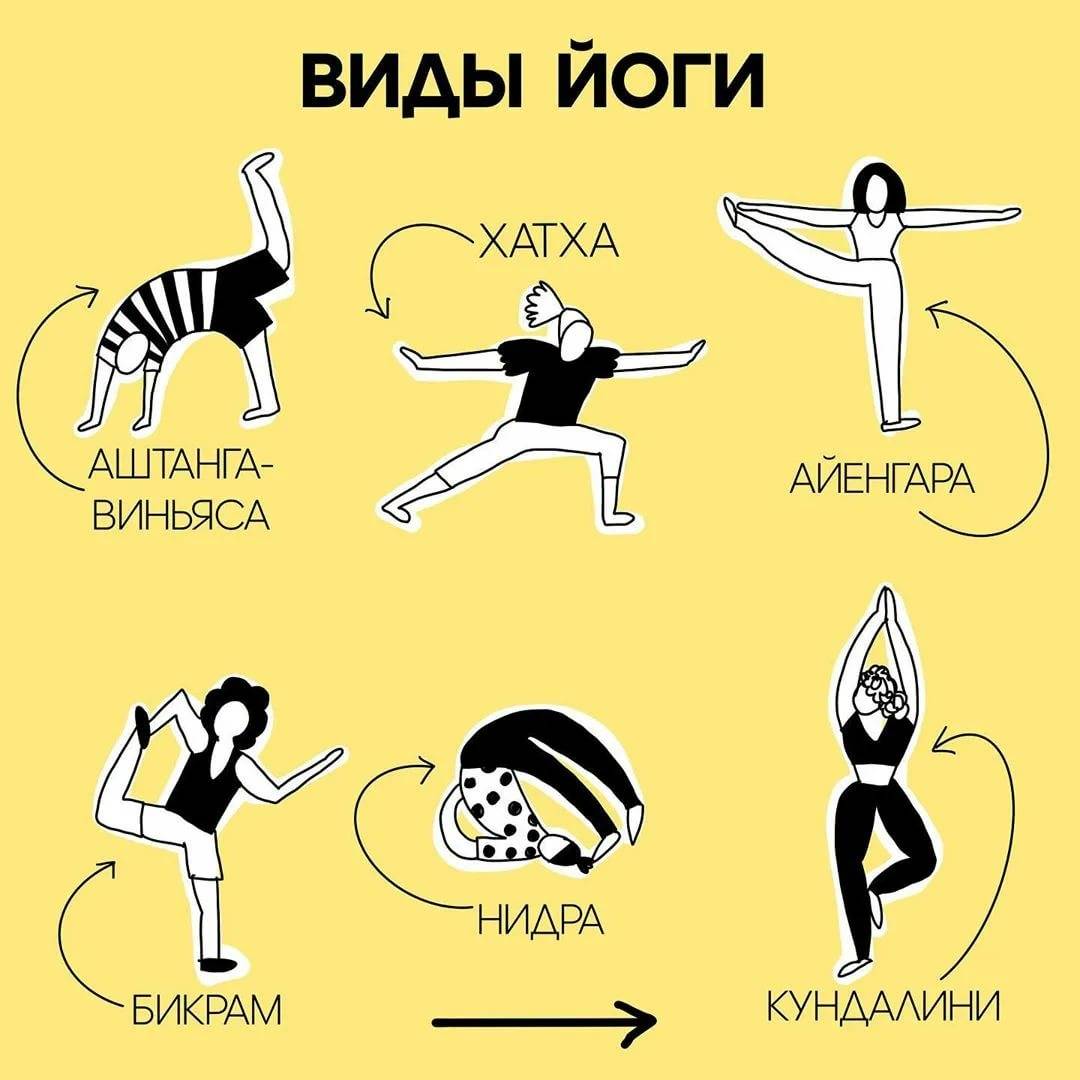 Виды йоги: основные направления и их описание