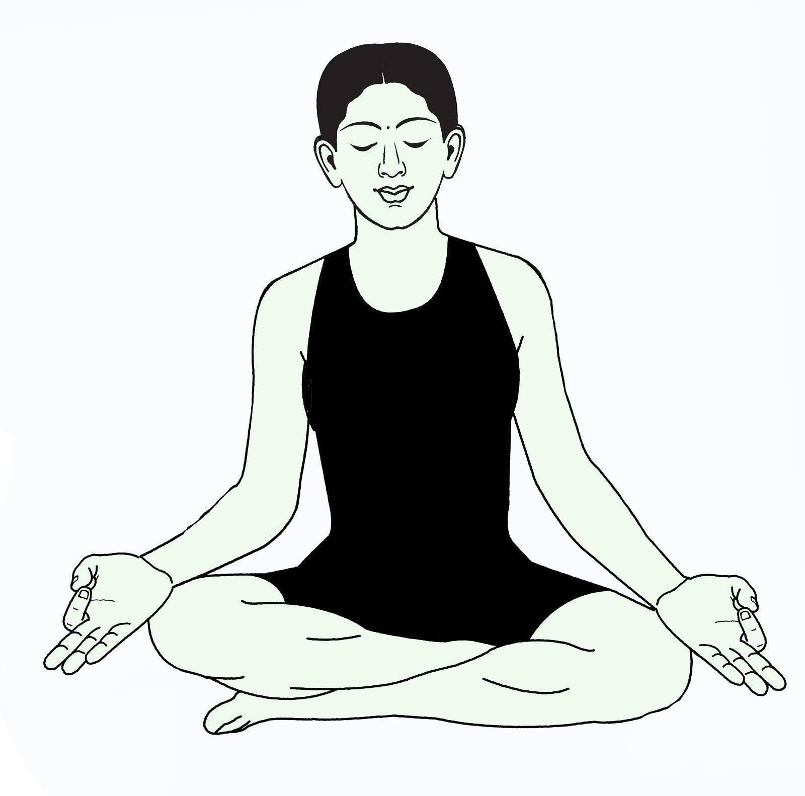 Падмасана или поза лотоса в йоге: техника выполнения, польза, противопоказания