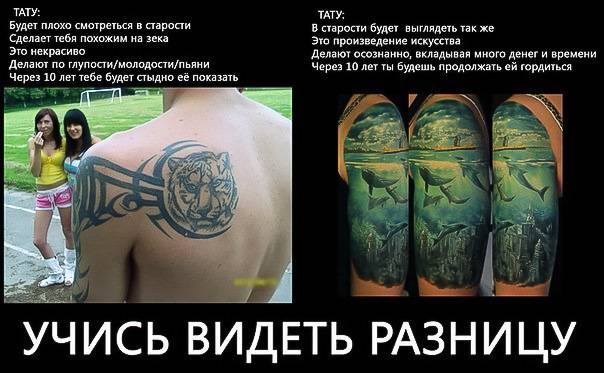 Почему люди делают татуировки: психология «синей болезни»