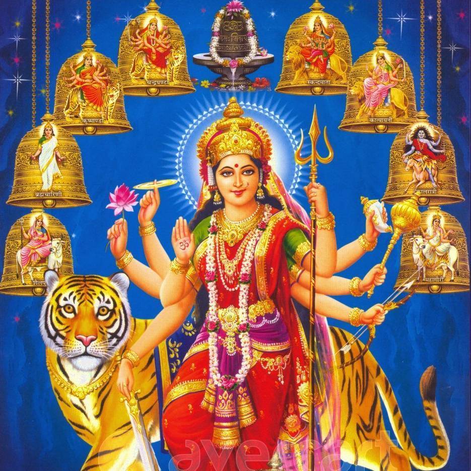 Богиня лакшми - индийская богиня с множеством рук