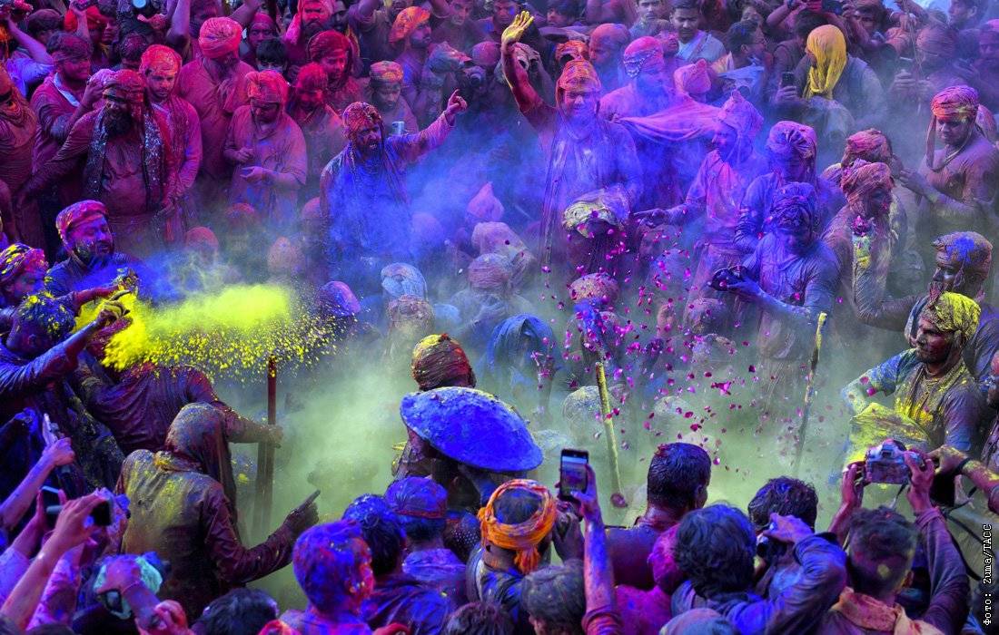 Фестиваль красок холи – радостный праздник индии