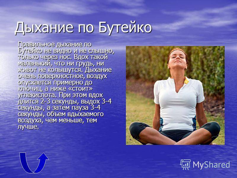 Дыхательная гимнастика по методу бутейко: техника выполнения упражнений, противопоказания | fok-zdorovie.ru