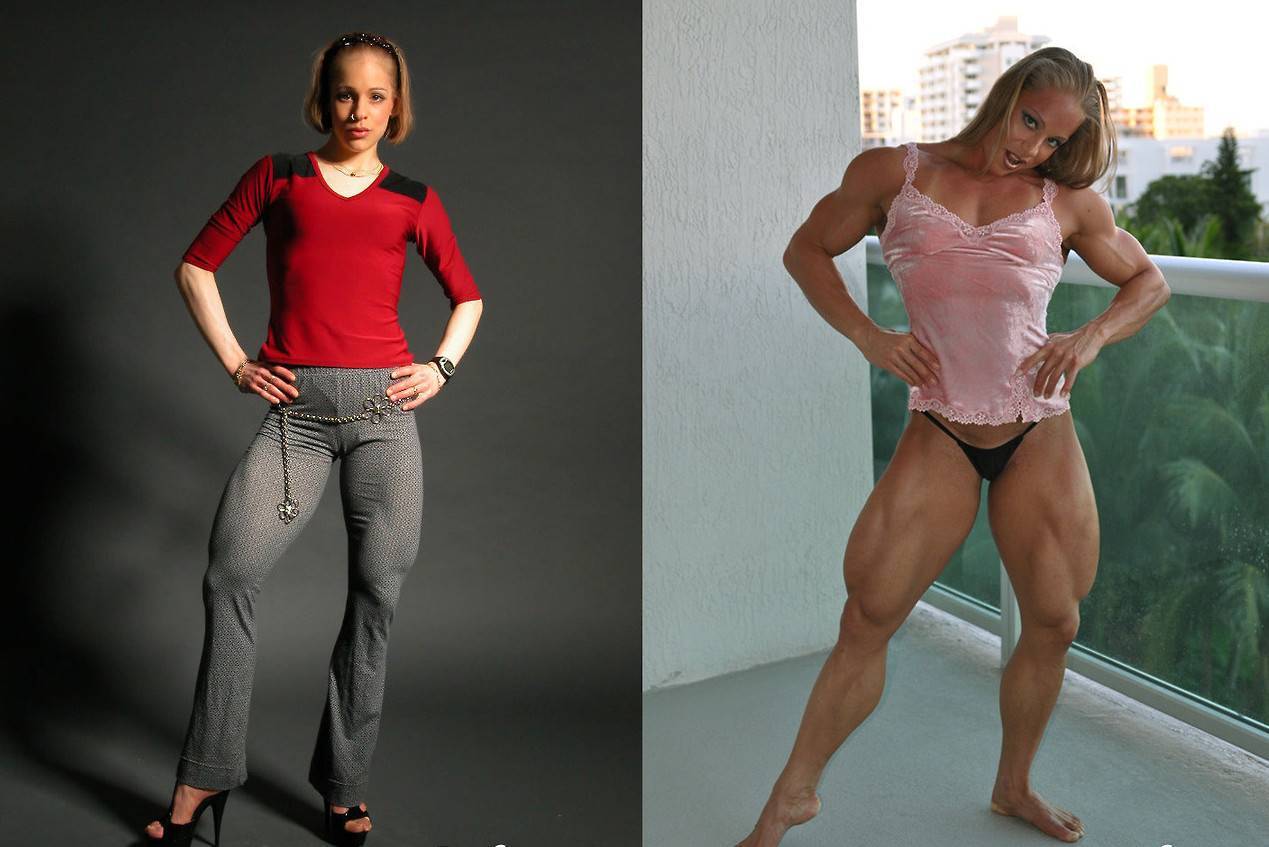 3 месяца бодибилдинга - как меняется девушка (реальный пример, фото до и после)