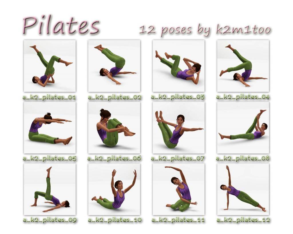 12 волшебных утренних упражнений по методу пилатеса