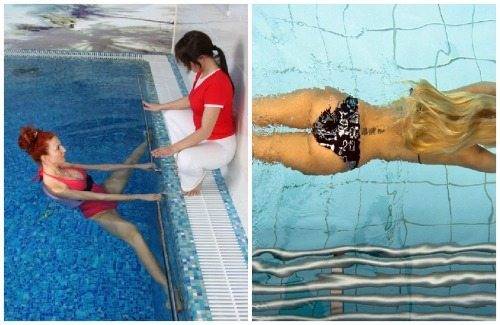 Плавание для похудения в бассейне