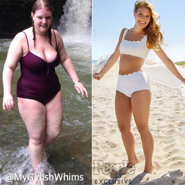 Истории похудения «до и после»
