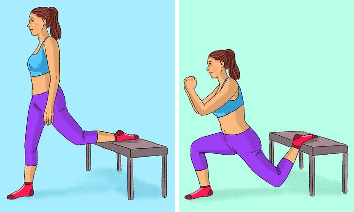 3 упражнения, которые приведут в тонус ягодицы и ноги за 5-6 мин в день