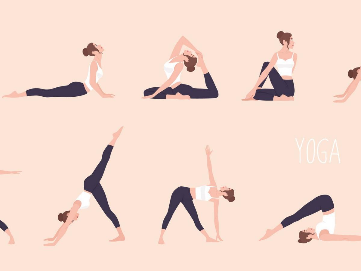 30 поз из йоги для гибкости и хорошего самочувствия